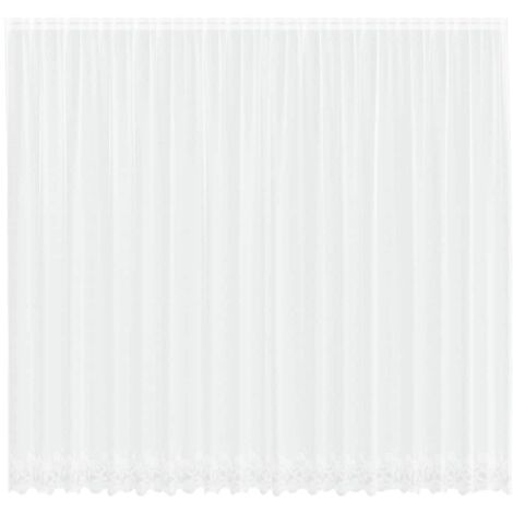 Rideaux avec des rideaux Blanc 500x100cm Polyester CFW17717