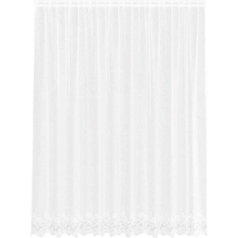 Rideaux avec des rideaux Blanc 500x100cm Polyester CFW20856