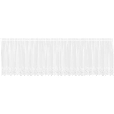 Rideaux avec des rideaux Blanc 500x100cm Polyester CFW25709