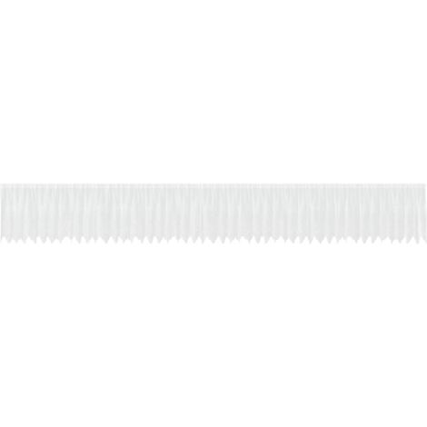 Rideaux avec des rideaux Blanc 500x100cm Polyester CFW25739
