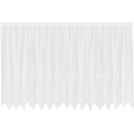 Rideaux avec des rideaux Blanc 500x100cm Polyester CFW29369