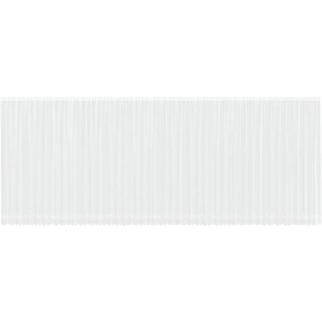 Rideaux avec des rideaux Blanc 500x100cm Polyester CFW29477