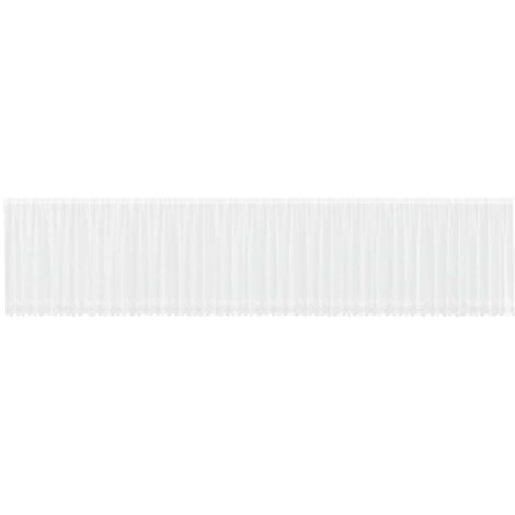 Rideaux avec des rideaux Blanc 500x100cm Polyester CFW39878