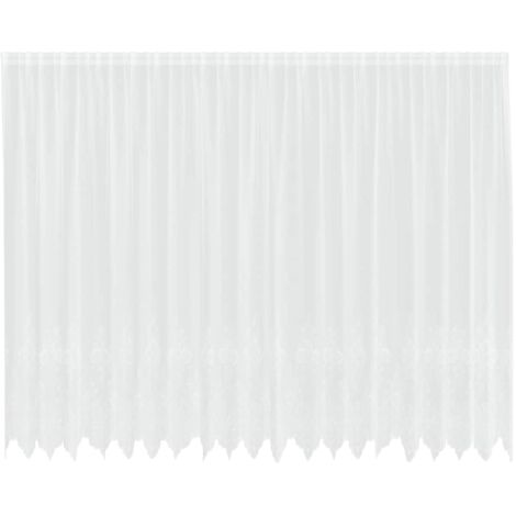 Rideaux avec des rideaux Blanc 500x100cm Polyester CFW68813