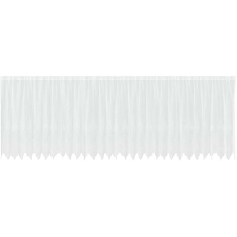Rideaux avec des rideaux Blanc 500x100cm Polyester CFW82041