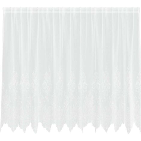 Rideaux avec des rideaux Blanc 500x100cm Polyester CFW96185