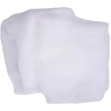 Rideaux blancs transparents pour fenêtre, 84 pouces de long, 2 panneaux