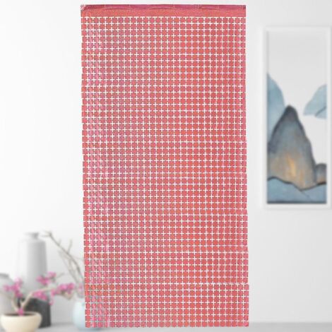 rideaux Carrs En Mtal Laser 1m2m-or Rose, Glands Brillants, Rideaux  Glands En Aluminium, Portes Et Fentres Brillantes, Pour La Dcoration D'un An