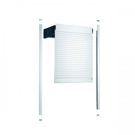 Rideaux complet Metallic Line C3 - lame de 25 mm - largeur 600 x hauteur 1000 mm - finition aluminium - REHAU