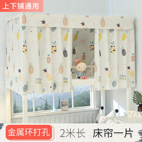 Rideaux de lit occultants, moustiquaire, tente de lit, dortoir d&39étudiants, fond de lit, canopée respirante, pour chambre à coucher, décoration de la maison,01,1.15M