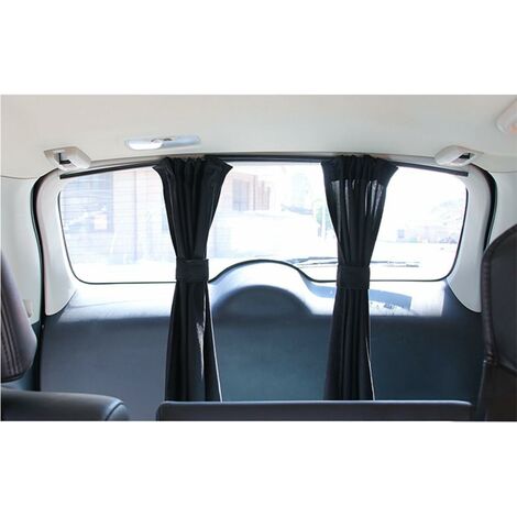 Pare-Soleil Pliable Triangle Carpoint Pour Lunette Arrière - 2 Pièces, Noir, Modèle Hatchback