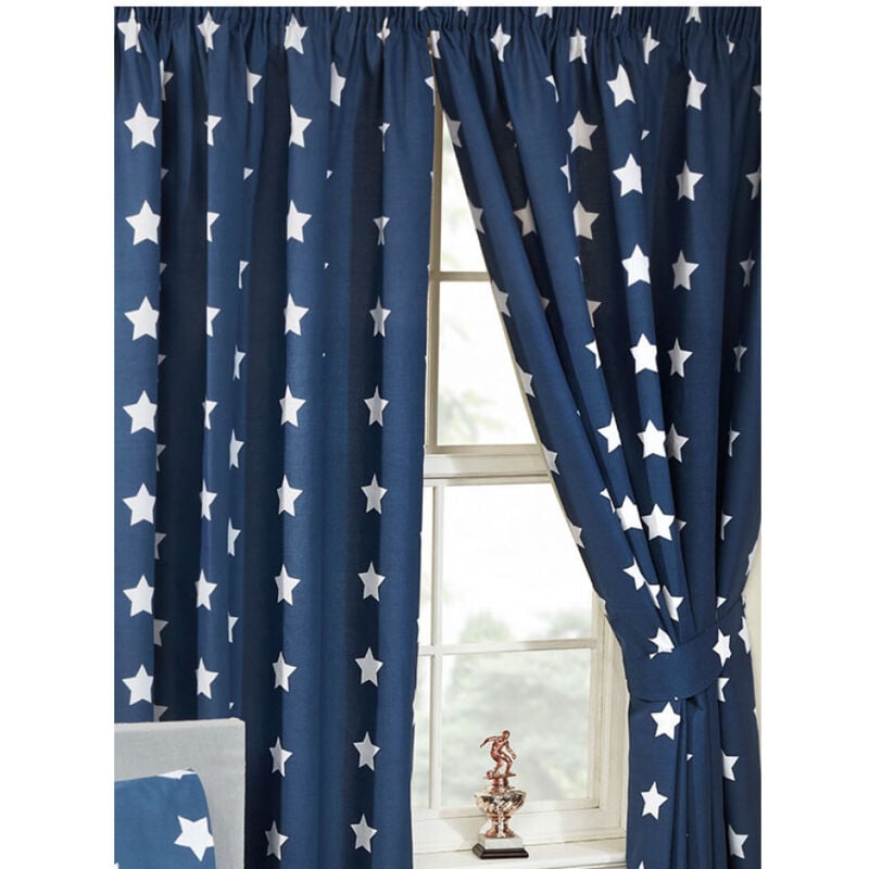 Rideaux Etoiles Bleus 168183
