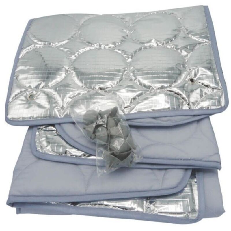 Rideaux isothermes intérieurs gris pour Ford Transit après 2014