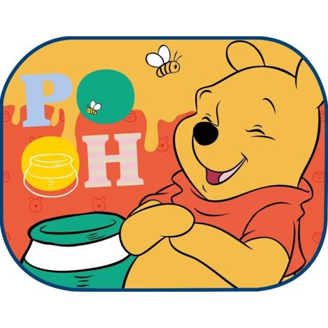 Rideaux latéraux 2 pièces 4435cm WINNIE L'OURSON