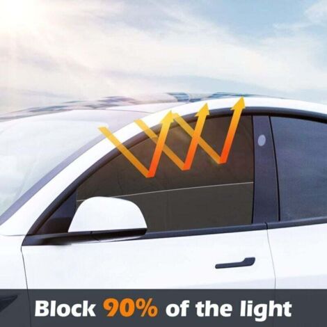 Rideaux Voiture Magnétique 4 Pièces, Pare Soleil Voiture Bébé, Pare Soleil Occultant Latérale Protection UV, Protection Vie Privée