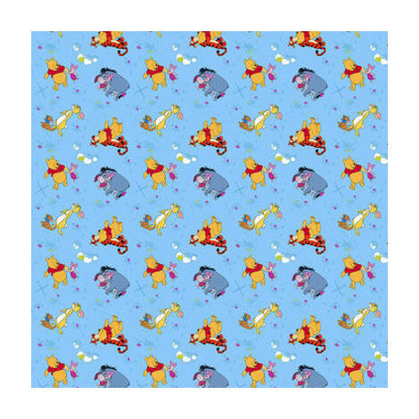 Rideaux Winnie l'Ourson Rise et Shine Disney-Standard : 180x160 cm