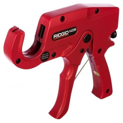 RIDGID 26821 Modello 1435N Cesoia a Cricco per Tubi in Plastica, Capacità 6-35 mm