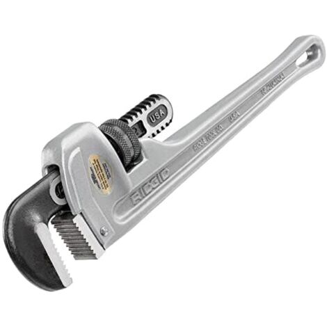 RIDGID 31095 Giratubi dritti in alluminio modello 814, chiave per idraulica da 35 cm