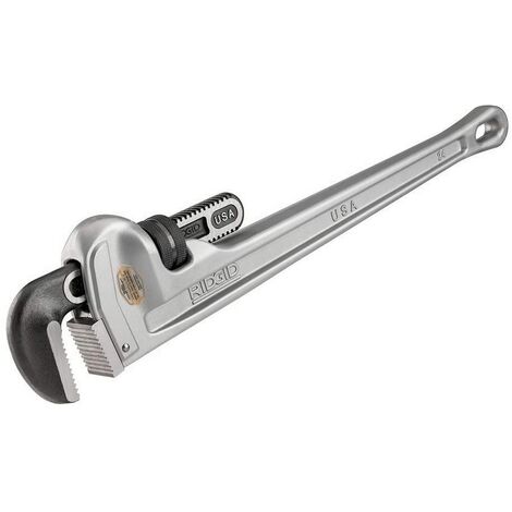 RIDGID 31105 Giratubi dritti in alluminio modello 824, chiave per idraulica da 60 cm