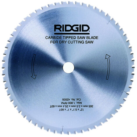 RIDGID 58476 58476 TCT Saw Blade for 590L 355 x 25.4mm Bore x 80T RID58476