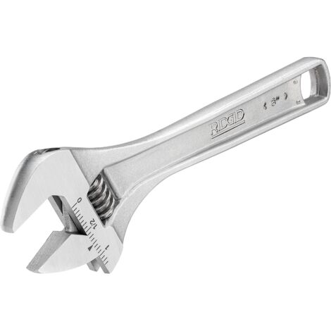 RIDGID 86907 758 Chiave a rullino, chiave a rullino da 20 cm con misure metriche e SAE