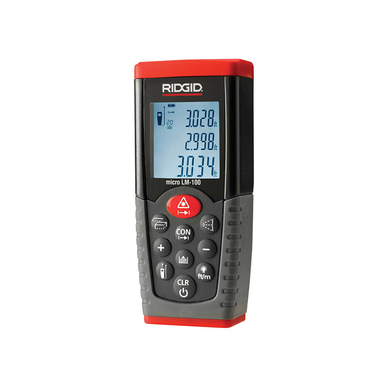 36158 36158 Micro LM-100 Laser Distance Measure 50m RID36158 - Ridgid