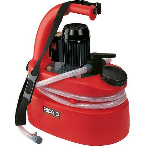 Ridgid – Pompe de détartrage 230V 110W – Débit 40l/h – Valve d'inversion haute performance – Pour chaudières et systèmes de chauffage fermés