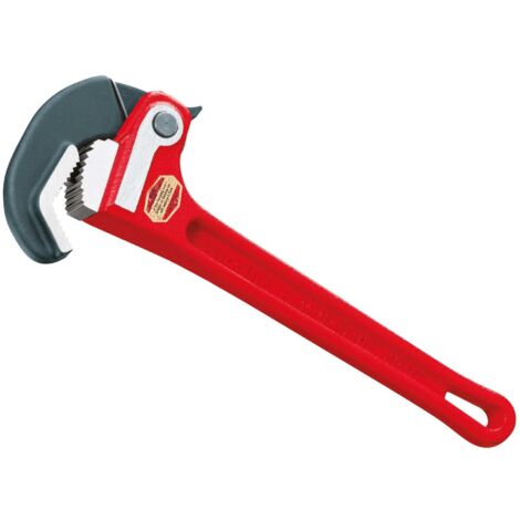 RIDGID RapidGrip One-Hand Heavy-Duty Pipe Wrench with Movable Jaw, 1.5-Inch Diameter (Up to 10 Inches Capacity)