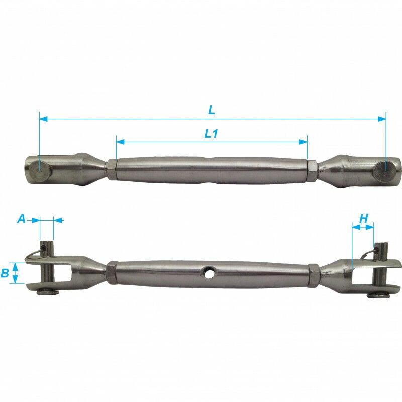 Ridoir inox Orangemarine 10 mm