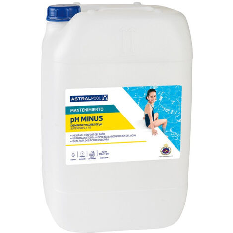 Riduttore di pH meno liquido AstralPool 20L.