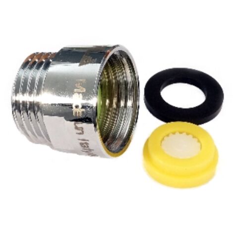 RIDUTTORE DI PORTATA 1/2 MF 4,0 l/min - Giallo - R.A. 83%