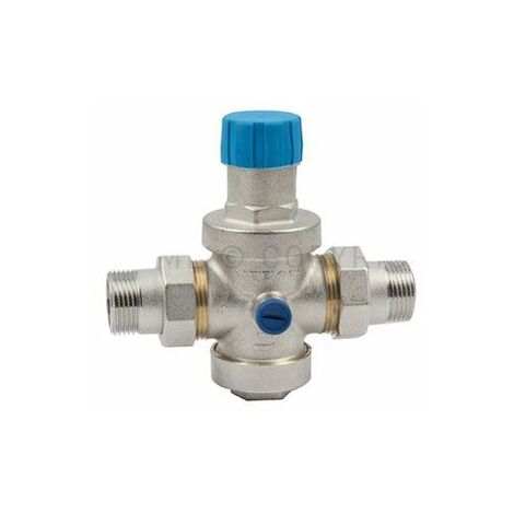 Riduttore di Pressione a Pistone Tiemme 3 BAR Attacchi MM 3/4''X3/4''  - 3180069