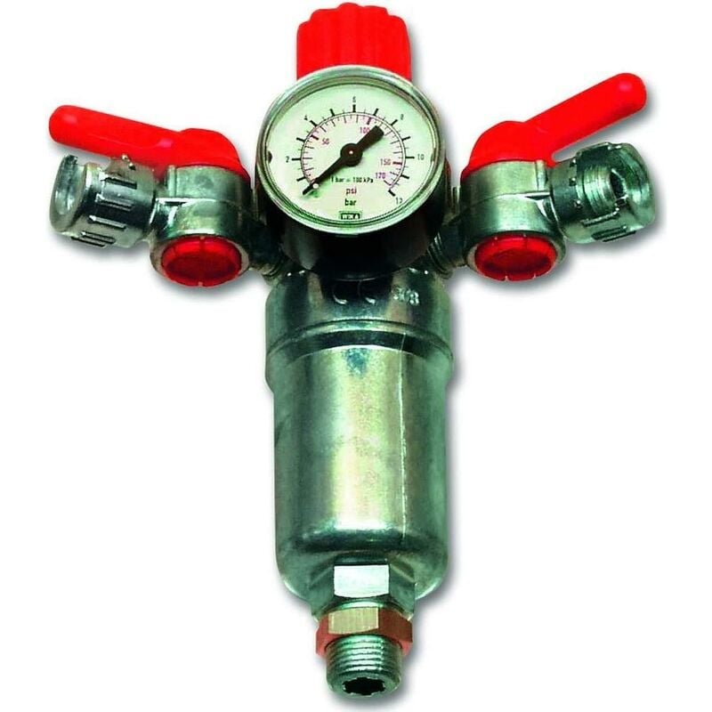 Image of Gls72-240 - riduttore di pressione con filtro 1/2 compressore aria compressa