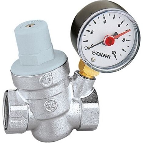 RIDUTTORE DI PRESSIONE CON MANOMETRO 1/2" CALEFFI