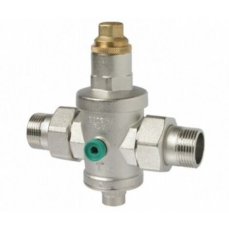 RIDUTTORE DI PRESSIONE CON SEDE INOX E BOCCHETTONI MM 1" DN 25 FARG