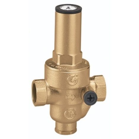 RIDUTTORE DI PRESSIONE FF CON ATTACCO MANOMETRO 1/2&quot