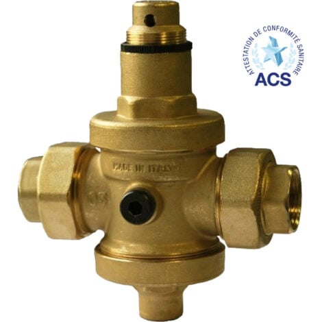 ENERGY DUEGI in ottone per acqua calda ad azione diretta da 3/4" M