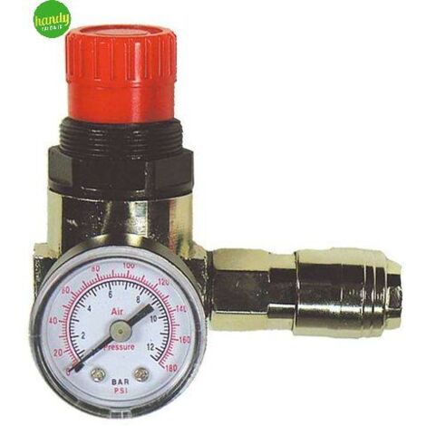 Riduttore di pressione Stanley micro con manometro attacco rapido 1/4