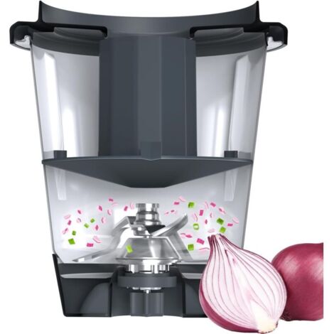 Riduttore per ciotola per Thermomix, separatore per ciotola per mixer compatibile con Thermomix TM5, TM6, riduce, trita e previene gli schizzi per utensili e accessori da cucina