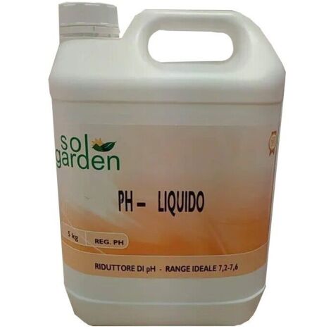 Riduttore Ph liquido 25kg Solgarden
