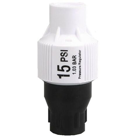 GNCGARDEN Riduttore regolatore di pressione dell'acqua per irrigazione a goccia 3/4", regolatore di pressione 15 PSI Offerta esclusiva