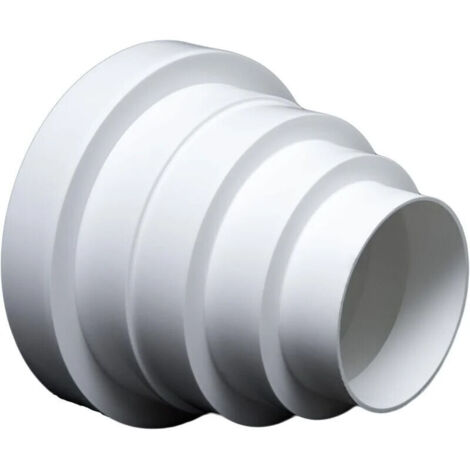 Riduttore universale tondo per sistemi di ventilazione con diametro da 80 a 150 mm