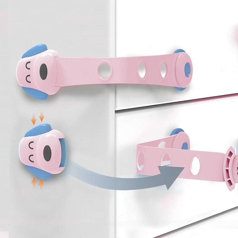 Serrature di sicurezza per bambini, chiavistelli