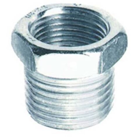 Riduzione 1/2" Maschio - 3/8" Femmina Acciaio Zincato - Oter