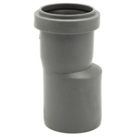 RIDUZIONE ECCENTRICA HTR Ø50MM/Ø40MM - IL POLIPROPILENE COLORE GRIGIO