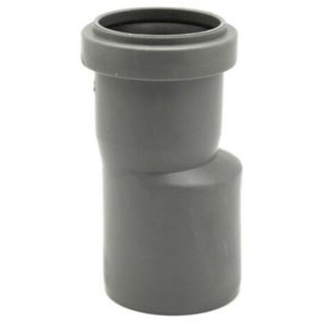 RIDUZIONE ECCENTRICA HTR Ø50MM/Ø40MM - IL POLIPROPILENE COLORE GRIGIO