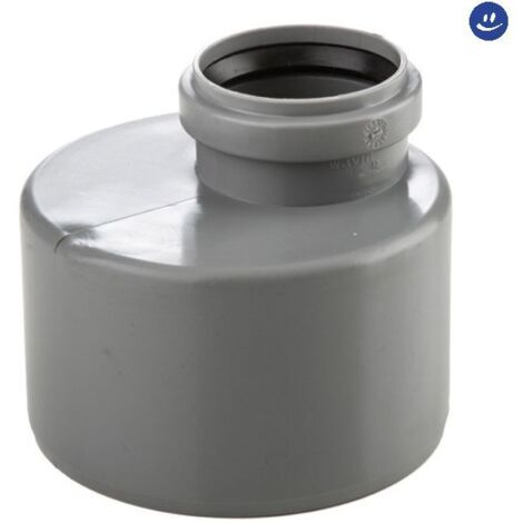 Riduzione eccentrica maschio femmina ad innesto in pp con guarnizione serie ed tech ø90 m/50 f WAVIN