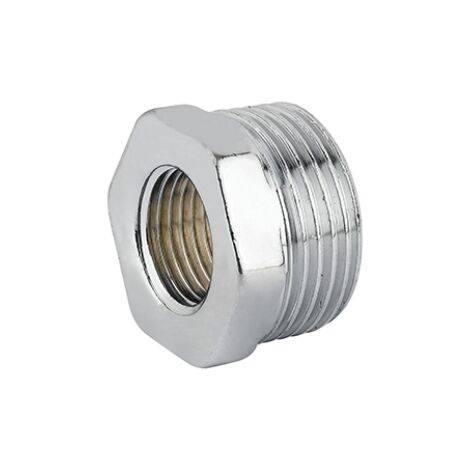 Riduzione esagonale mf ottone cromo  1" x 3/4CAVAL
