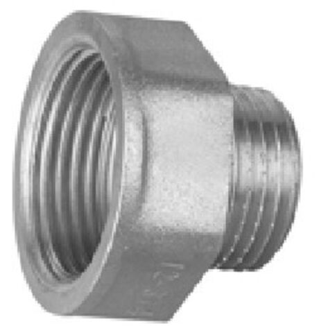 RIDUZIONE FM IN OTTONE CROMO IBP Misura: 3/4" x 1/2"