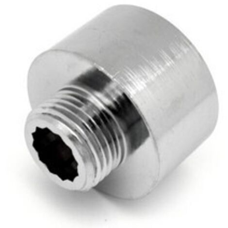 RIDUZIONE FM IN OTTONE CROMO IBP Misura: 3/8 x 1/4